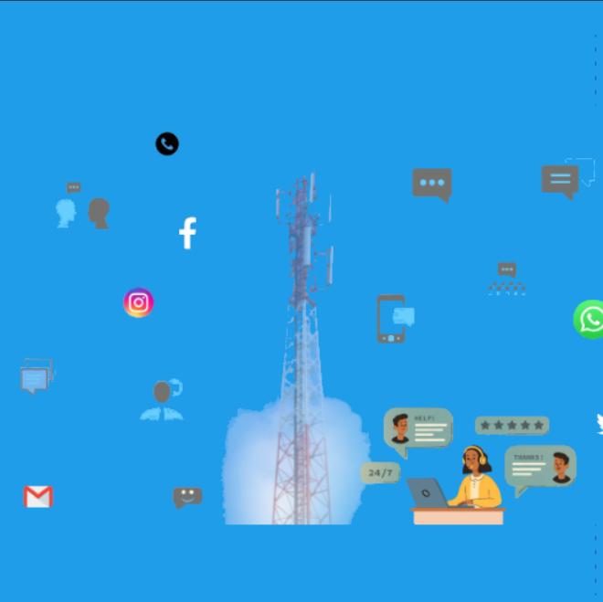 How is customer experience data collected in Telecom ?